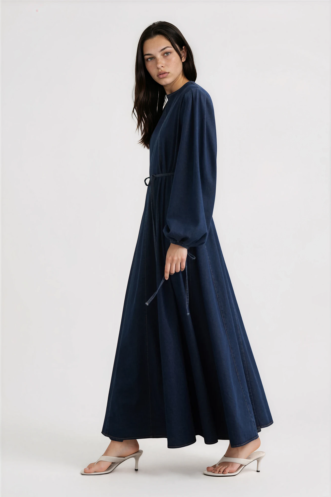 Denim Maxi Dress