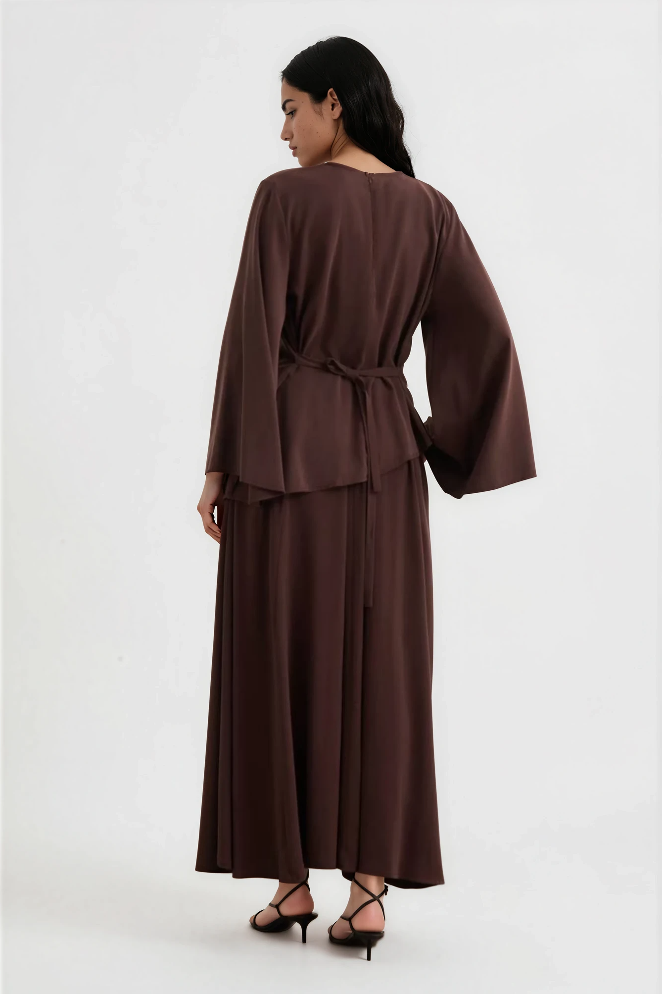 Cupro Skirt Set